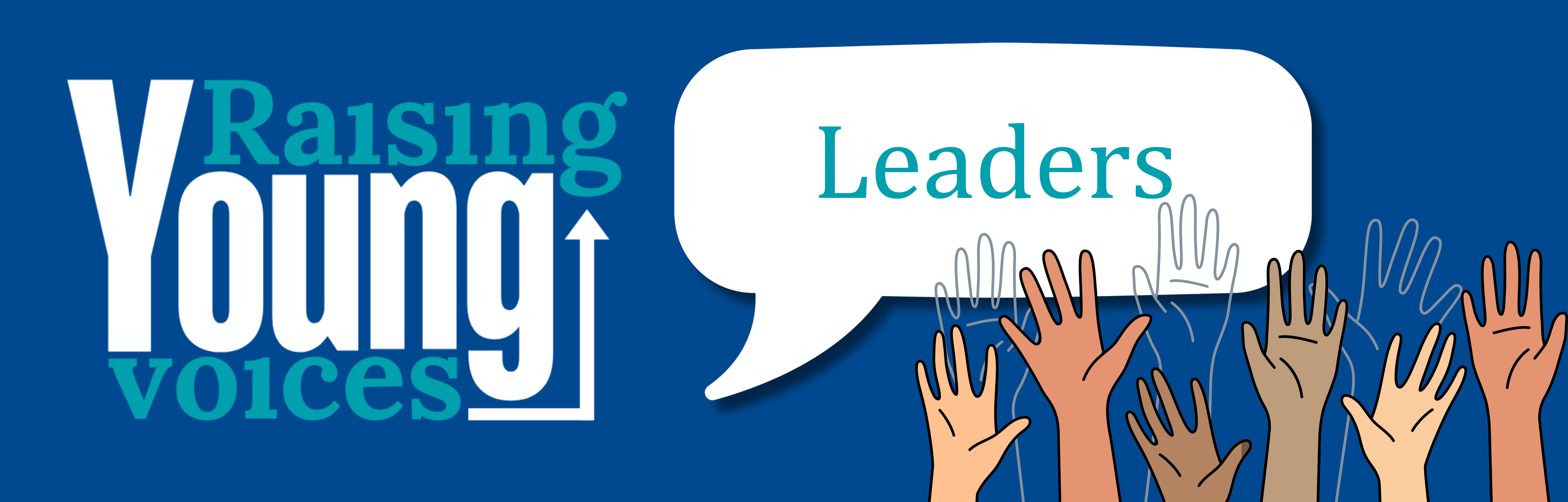Raising Young Voices Leader banner image