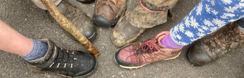 Year of prayer pilgrimage feet