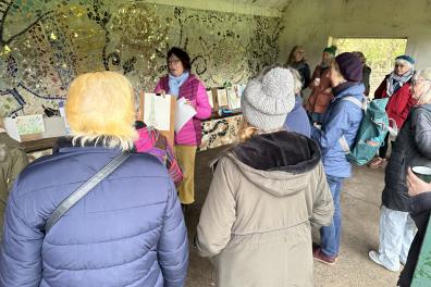 Drawing On sketch group organised by Pioneer Gill Sakakini