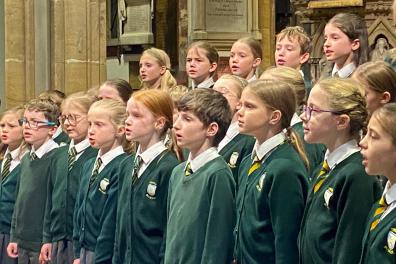 Trull VA Primary School Royal Foundation Christmas event @ Taunton Minster