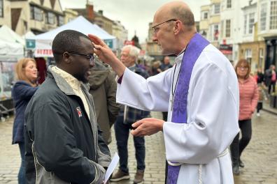 Ash Wednesday Wells Market Square 2024