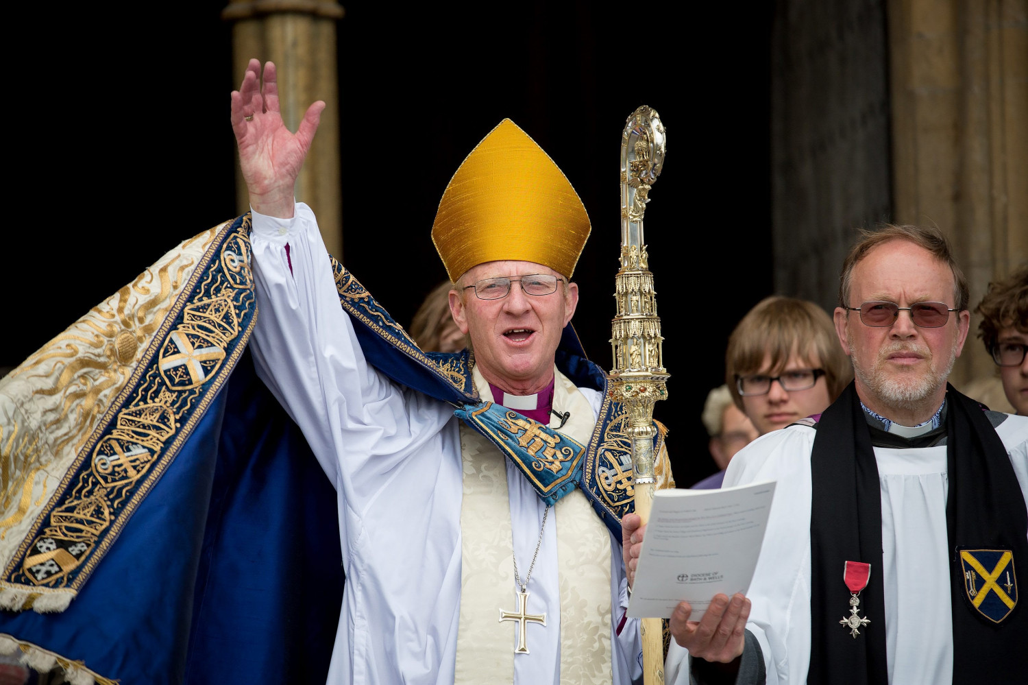 Bishop Peters installation at Wells Cathedral