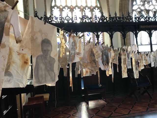Anti Modern Slavery Day picture from Bridgwater Hidden Voices event