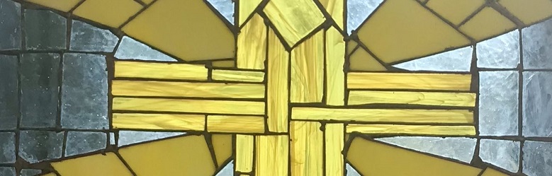 Stained glass cross