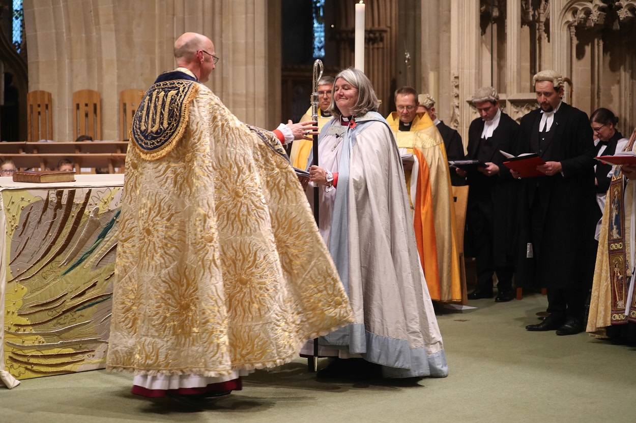 Bishop Michael and Bishop Ruth crozier