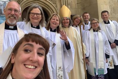 Joy and celebration at services in Bath Abbey and Taunton Minster for 14 new priests.