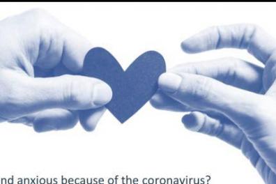 Open Prayer card for people at home due to coronavirus