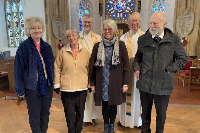 Open New team of chaplains to support the elderly is commissioned